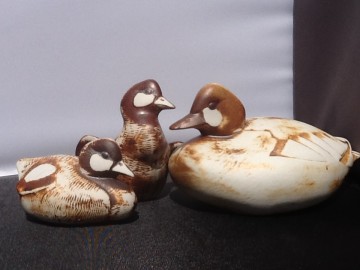 Paul Hoff voor Gustavsberg,groep eenden.