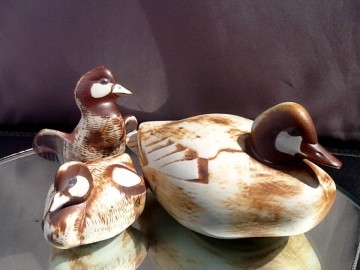 Paul Hoff voor Gustavsberg,groep eenden.