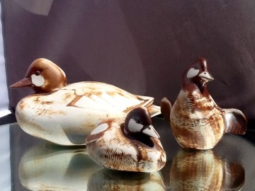 Paul Hoff voor Gustavsberg,groep eenden.