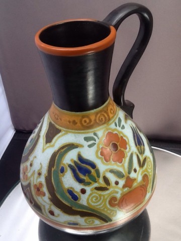 Grote vaas,Arnhem Plateel,1920.