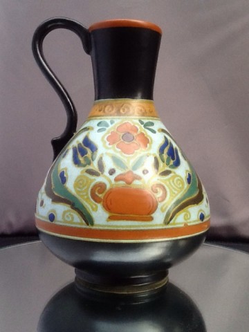 Grote vaas,Arnhem Plateel,1920.