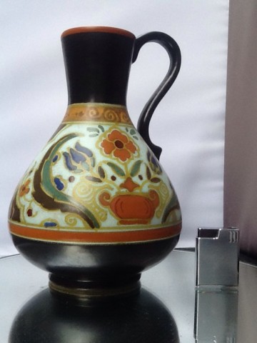 Grote vaas,Arnhem Plateel,1920.