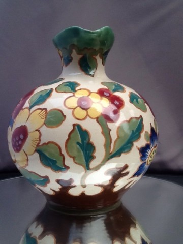 Merida vaas,Regina Kunstaardewerkfabriek,Gouda.