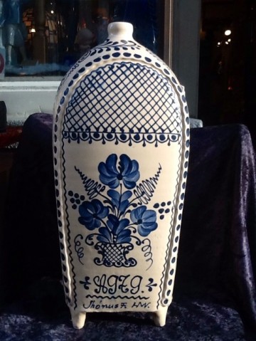 Grote jenever kruik,50 cm