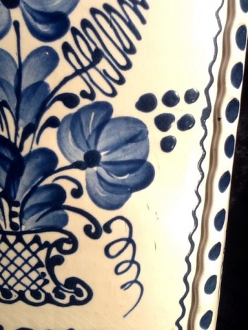 Grote jenever kruik,50 cm