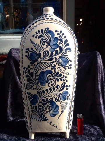 Grote jenever kruik,50 cm