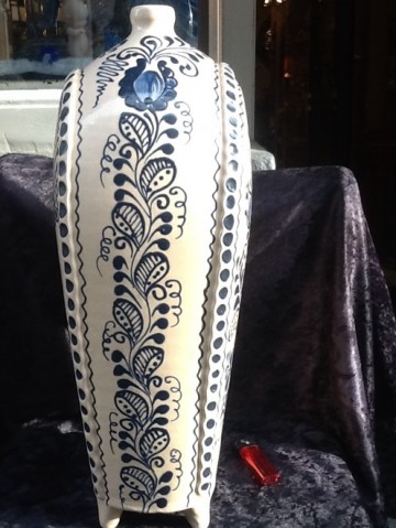 Grote jenever kruik,50 cm