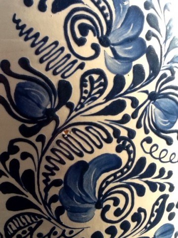 Grote jenever kruik,50 cm