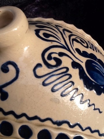 Grote jenever kruik,50 cm