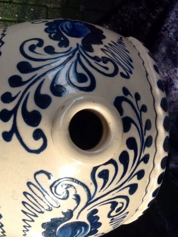 Grote jenever kruik,50 cm