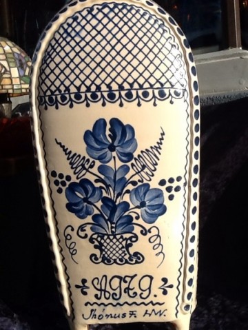 Grote jenever kruik,50 cm