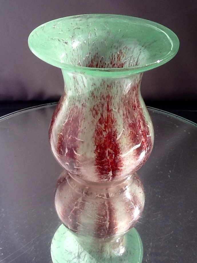 WMF Ikora vaas - Divers glas - De Colibri antiek en curiosa